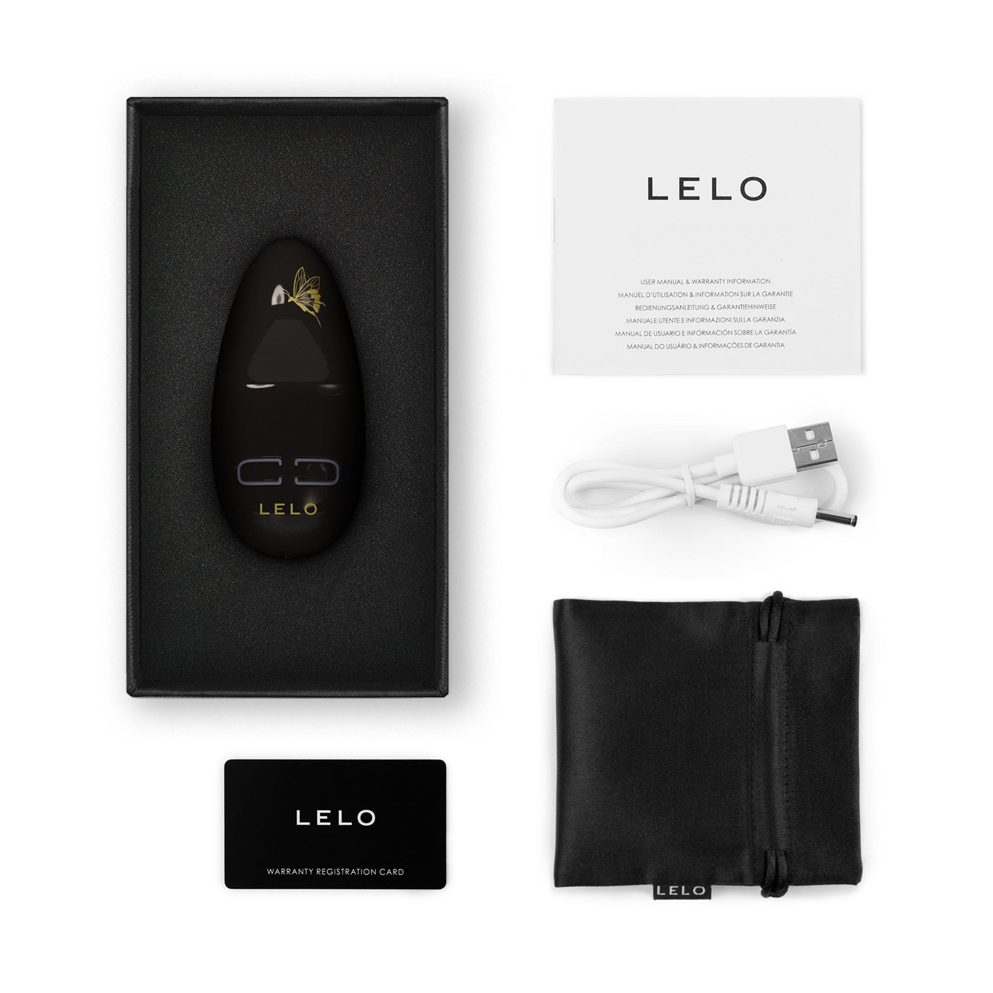 LELO - Nea 3 Personal Massager - Pitch Black - Afbeelding 4