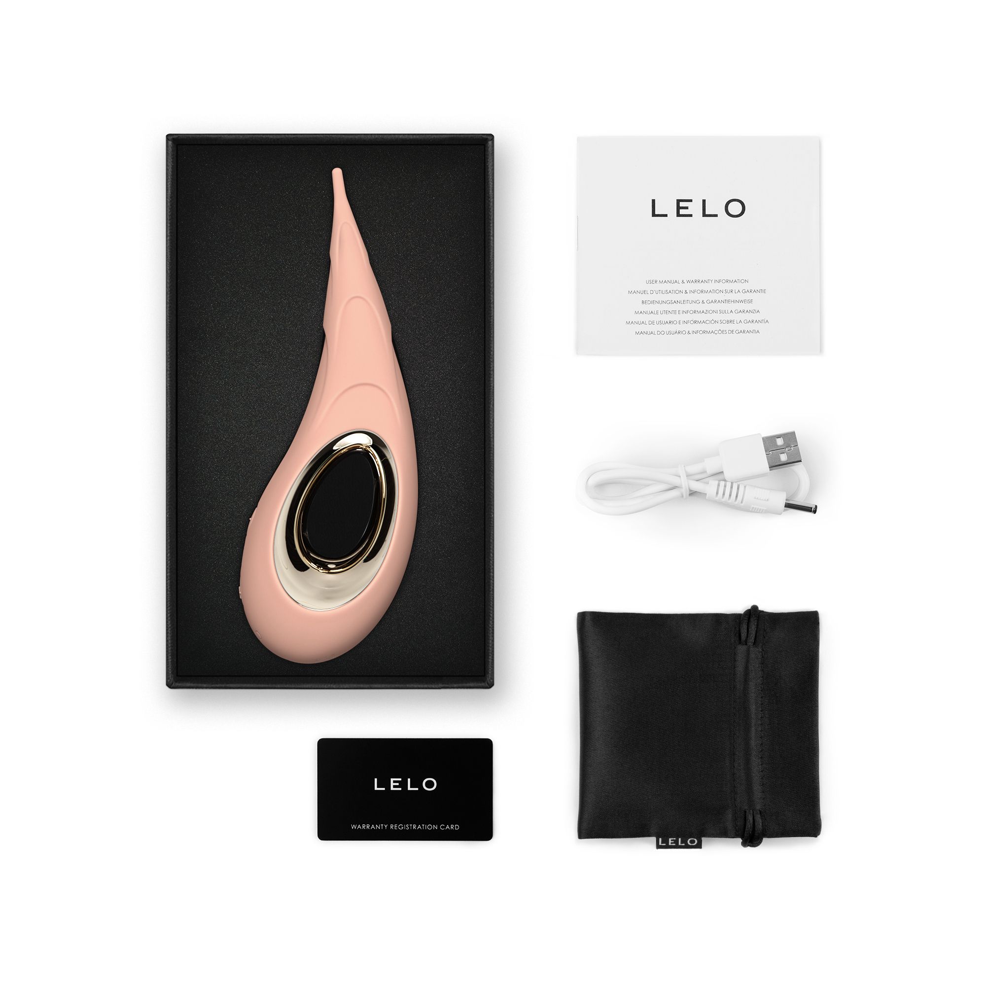 Lelo - Dot Cruise Clitoral Pinpoint Vibrator Peach Please - Afbeelding 5