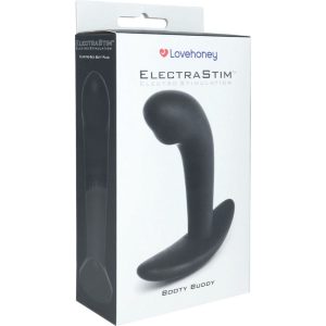 Lovehoney X ElectraStim – Booty Buddy Butt Plug – Zwart