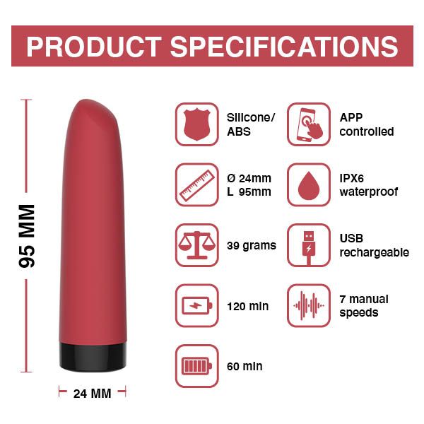 Magic Motion - Awaken App Controlled Mini Vibrator - Afbeelding 4