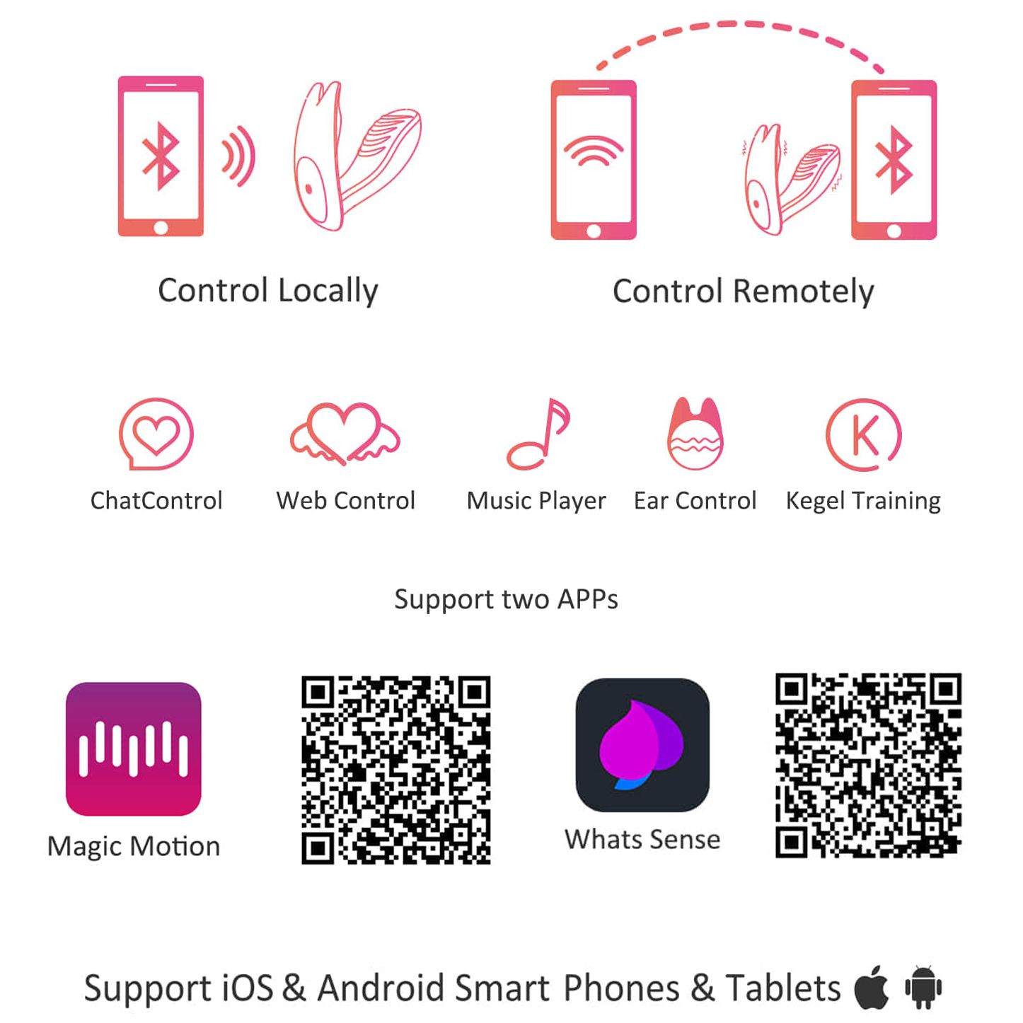 Magic Motion - Eidolon Smart Wearable Dual Motor Vibrator - Afbeelding 4