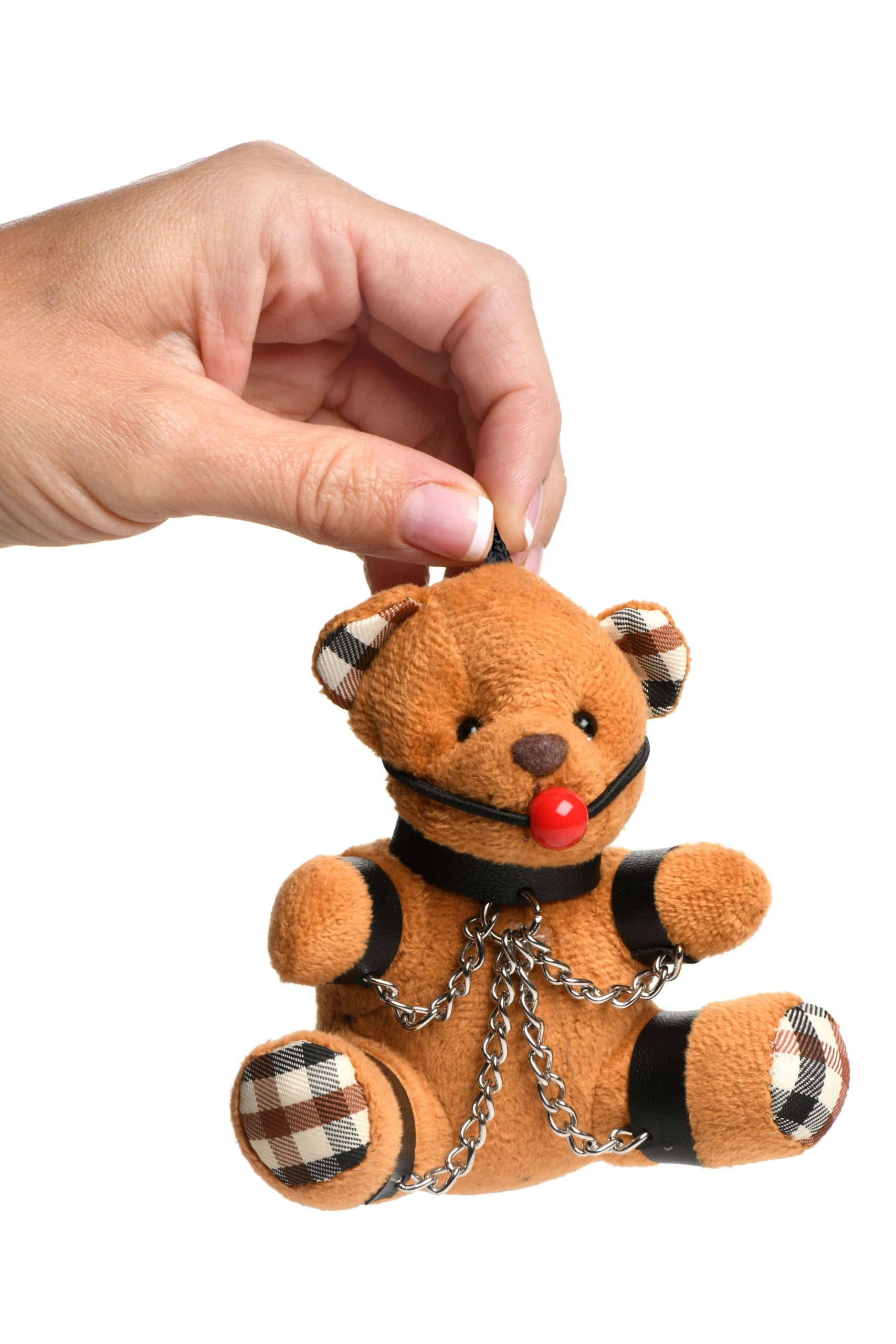 Master Series - Gagged Teddy Bear Sleutelhanger - Afbeelding 2