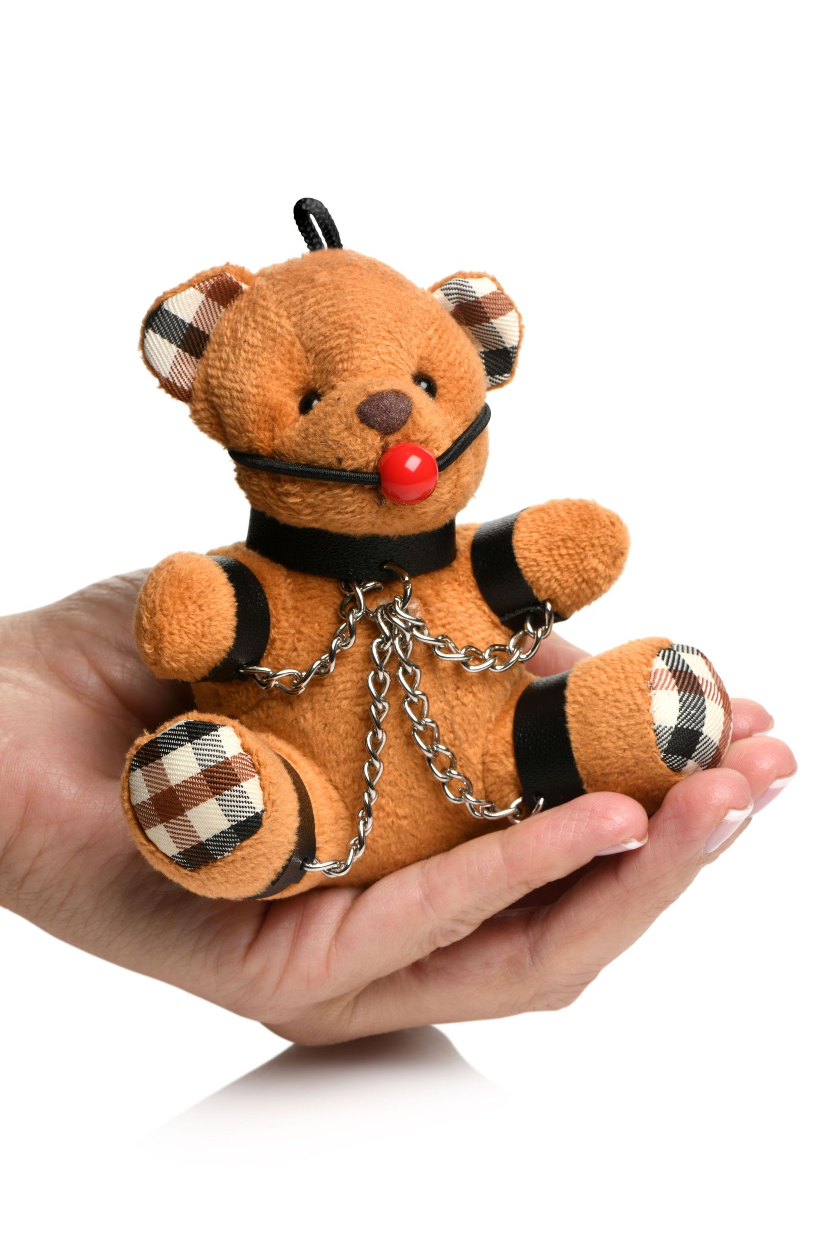 Master Series - Gagged Teddy Bear Sleutelhanger - Afbeelding 3