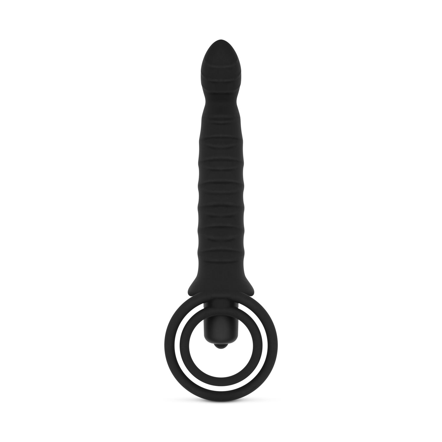 Men Only - Vibrerende Dildo met Penisring - Afbeelding 2