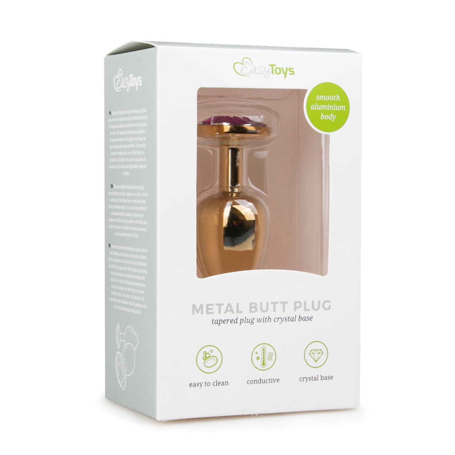 Metalen buttplug - Afbeelding 2