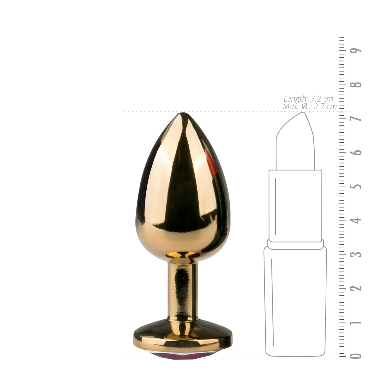 Metalen buttplug - Afbeelding 4