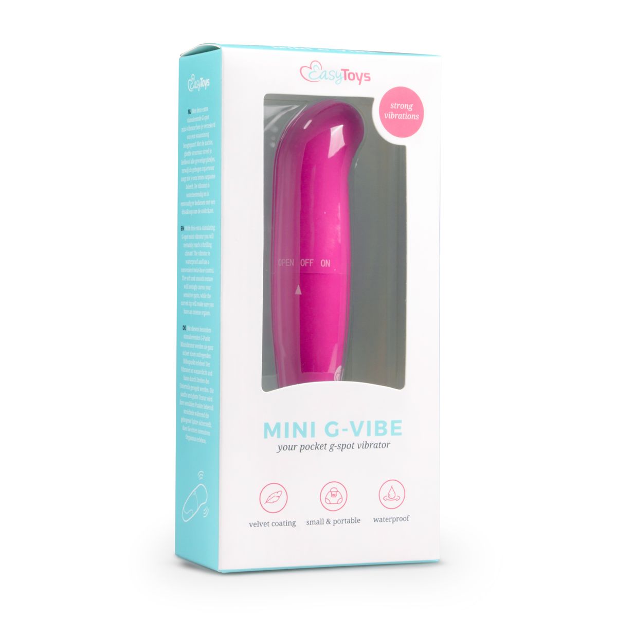 Mini G-spot vibrator - roze - Afbeelding 2