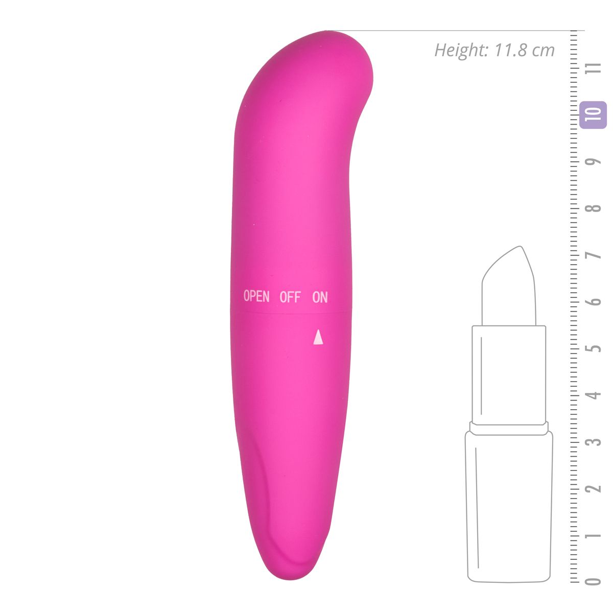 Mini G-spot vibrator - roze - Afbeelding 5