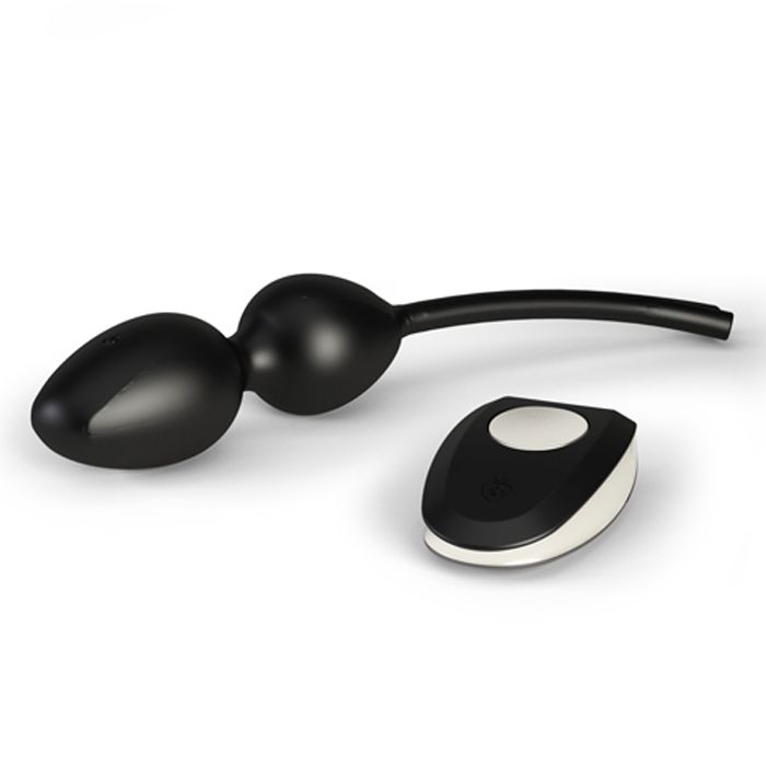 Mystim – Jane Untamed Geisha Balls Vibrator – Zwart - Afbeelding 4