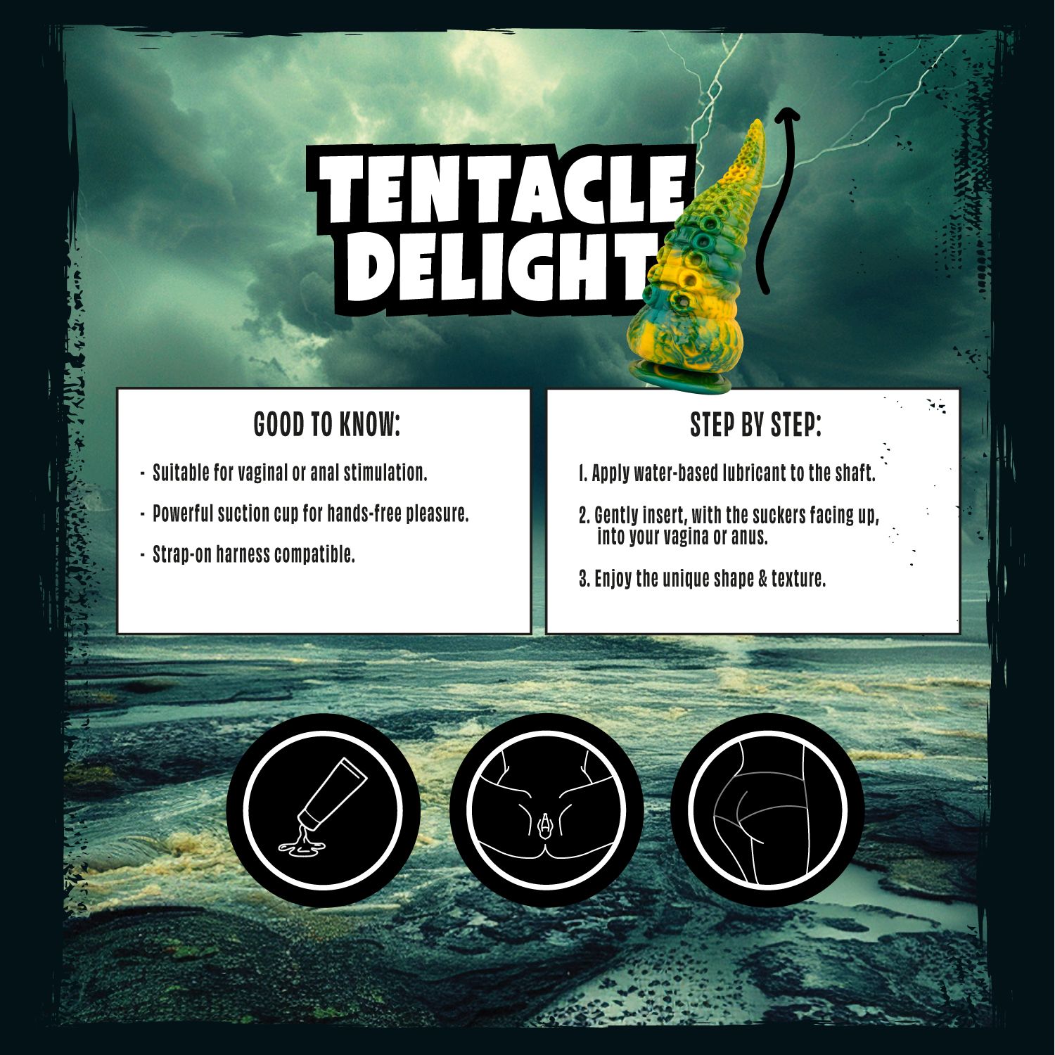 Mythical Mates - Tentacle Delight Groen & Geel - Afbeelding 4