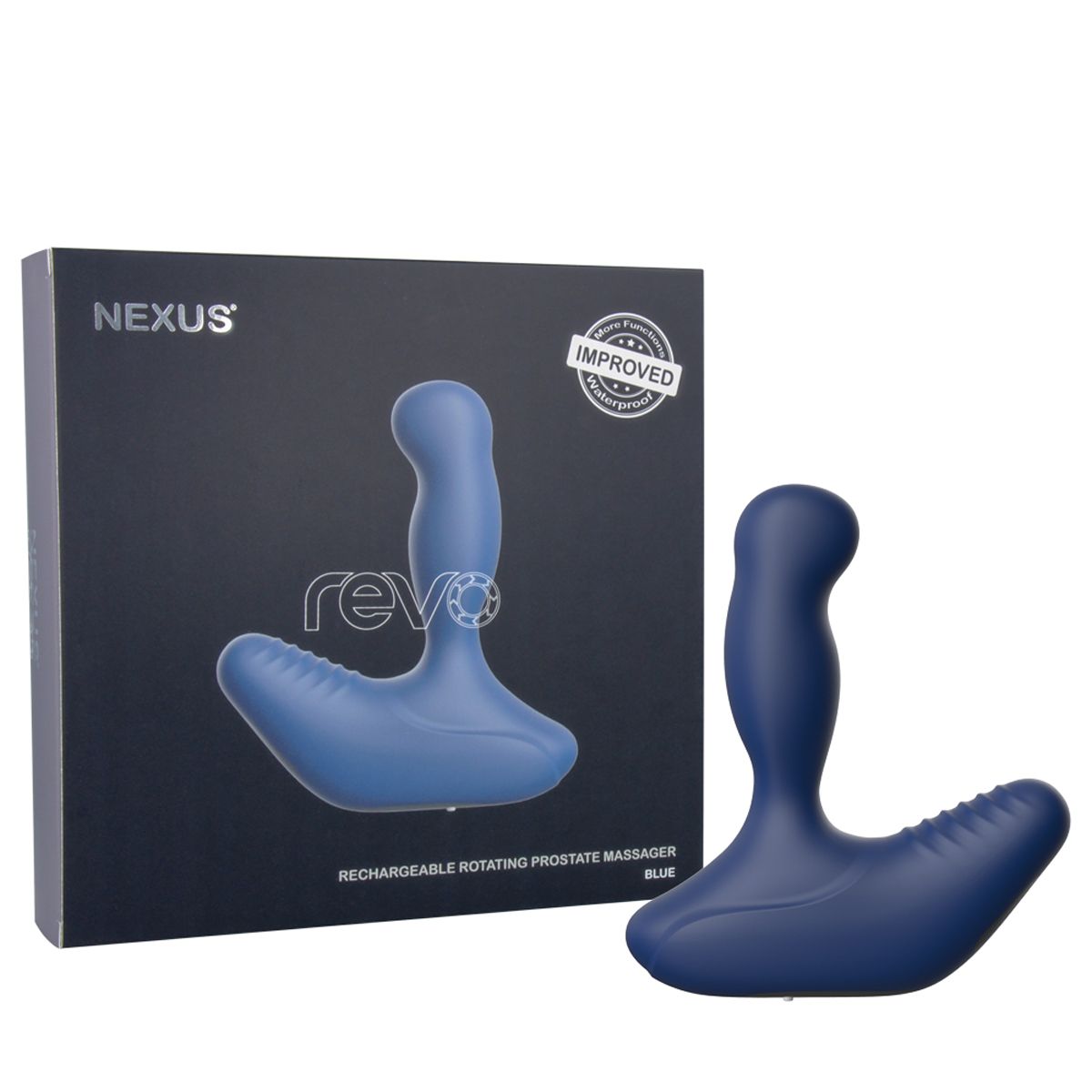 Nexus - Revo Roterende Prostaat Vibrator - Blauw - Afbeelding 3