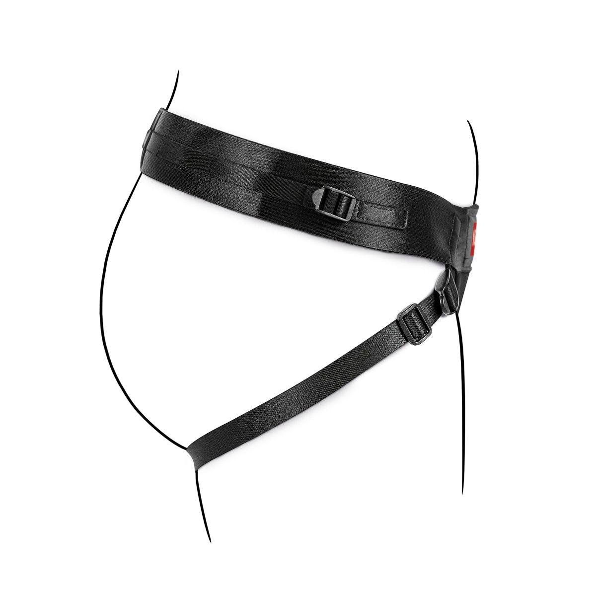 No-Parts - Taylor Adjustable Strap On Harnas Met Dubbele O-Ring - Afbeelding 4