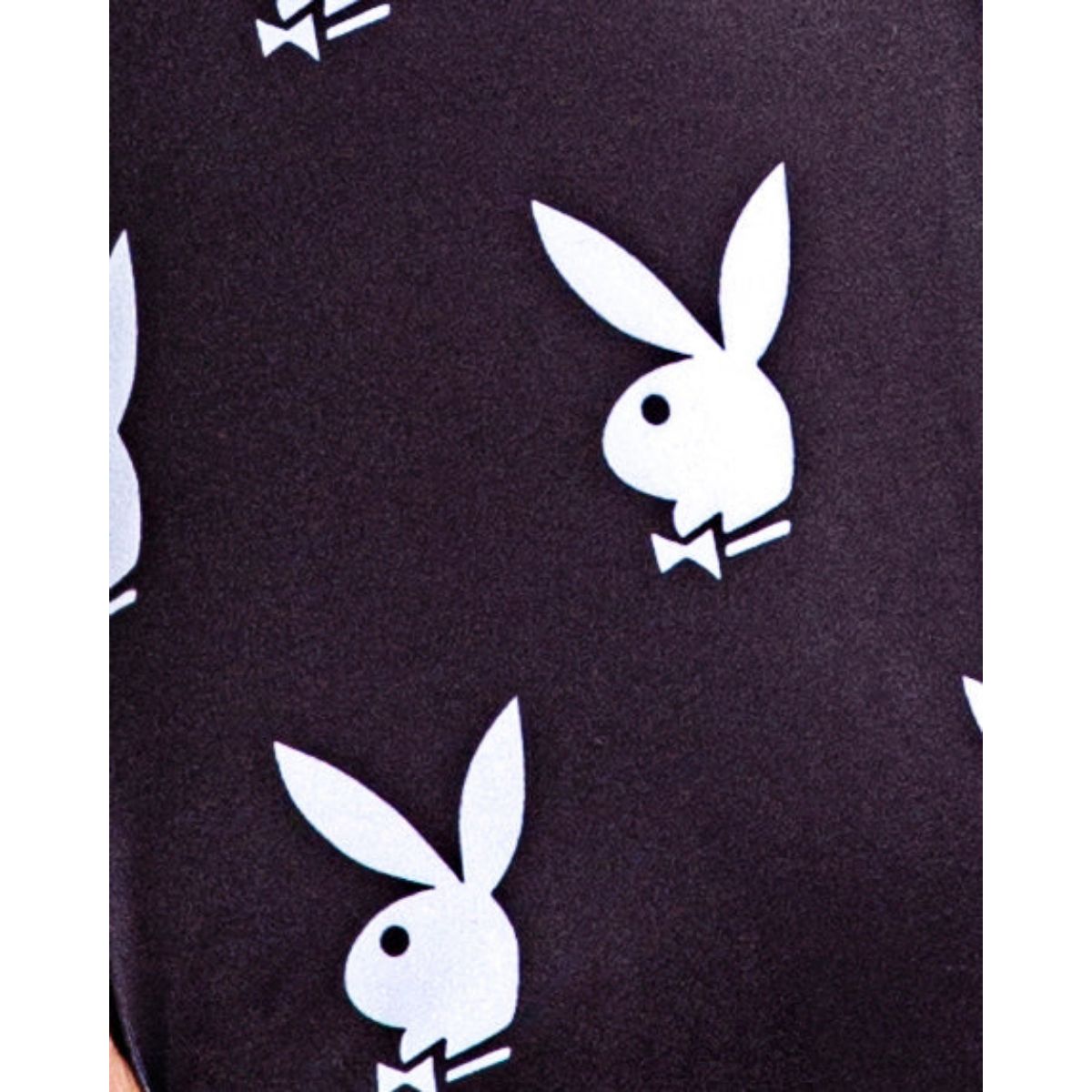 Playboy Lingerie - Slumber Bunny Onesie - Zwart - Afbeelding 5