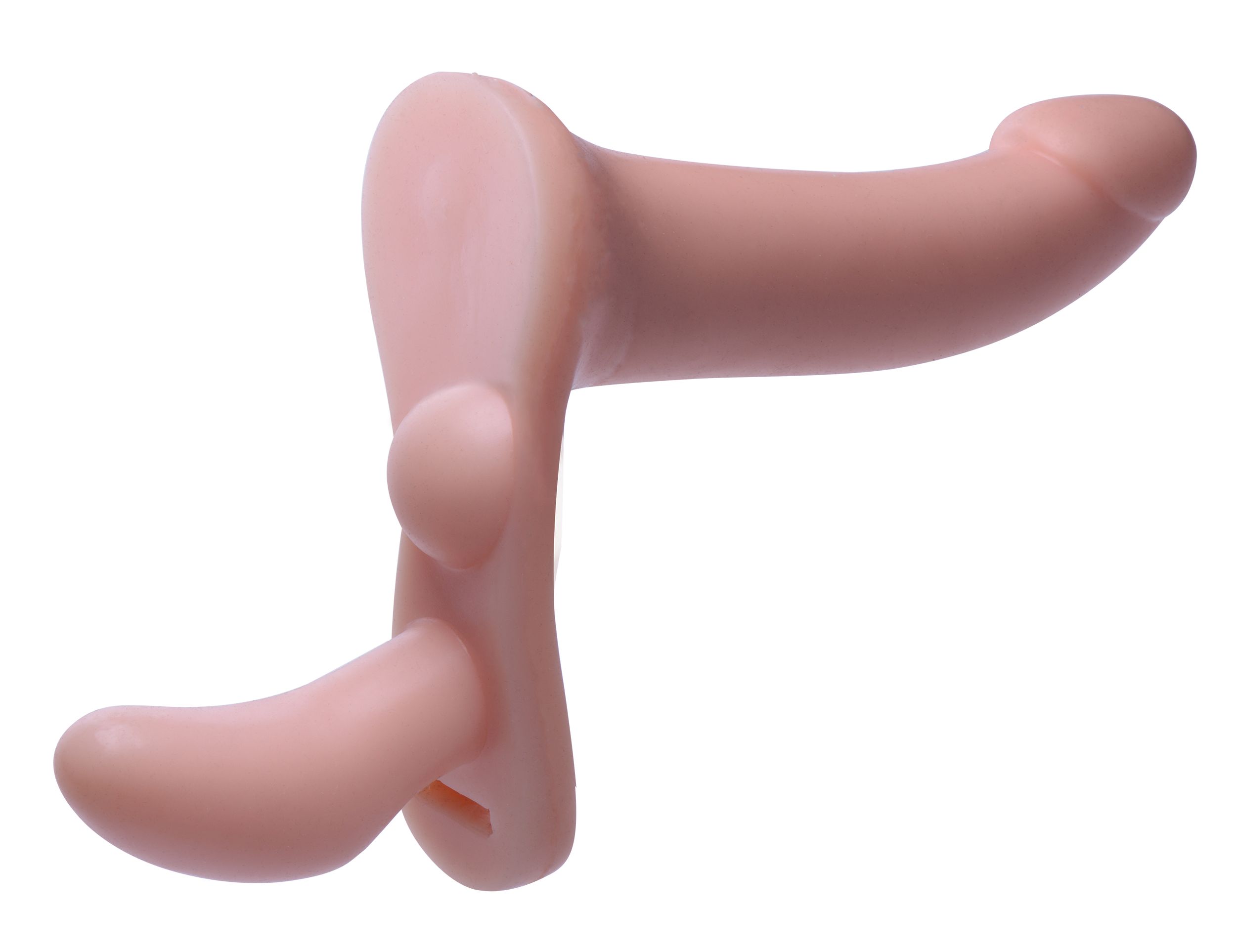 Plena II Dubbele Voorbind Dildo + Harnas - Afbeelding 2
