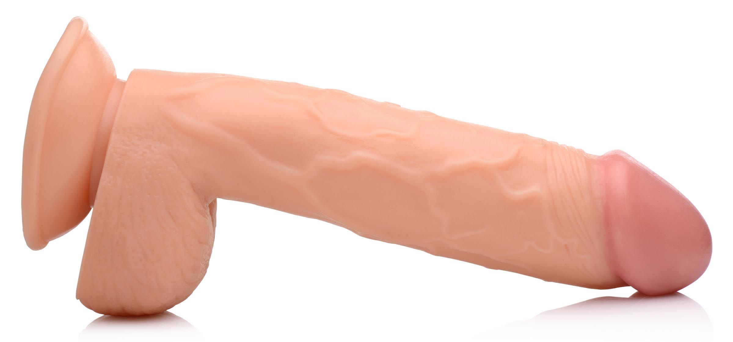 Pop Peckers - Poppin Realistische Dildo Beige - 20cm - Afbeelding 3