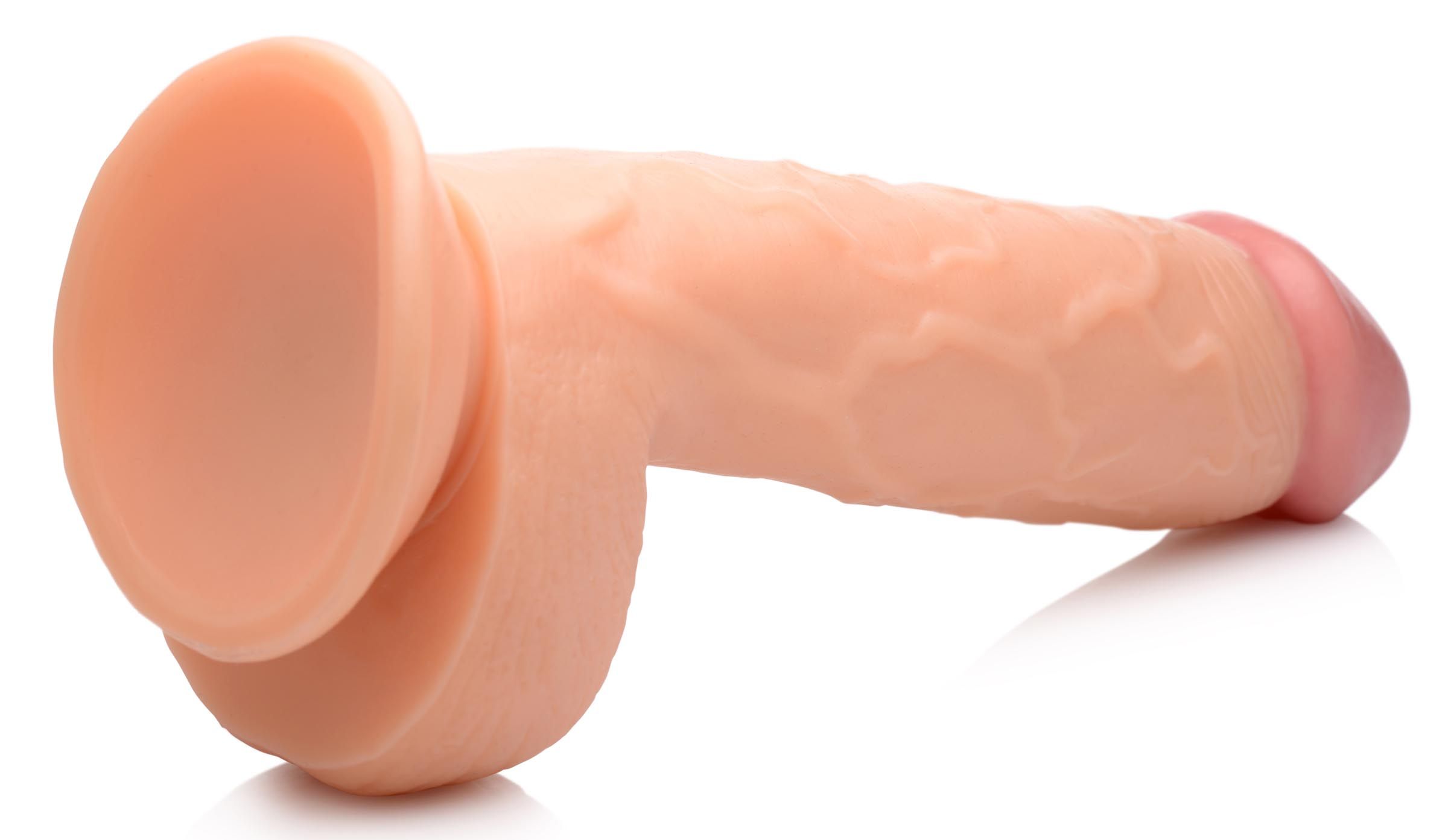 Pop Peckers - Poppin Realistische Dildo Beige - 20cm - Afbeelding 4