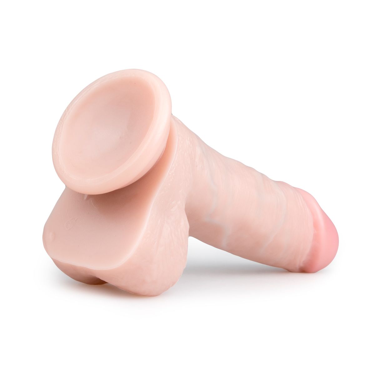 Realistische Dildo Met Balzak - 17,5 cm - Afbeelding 4