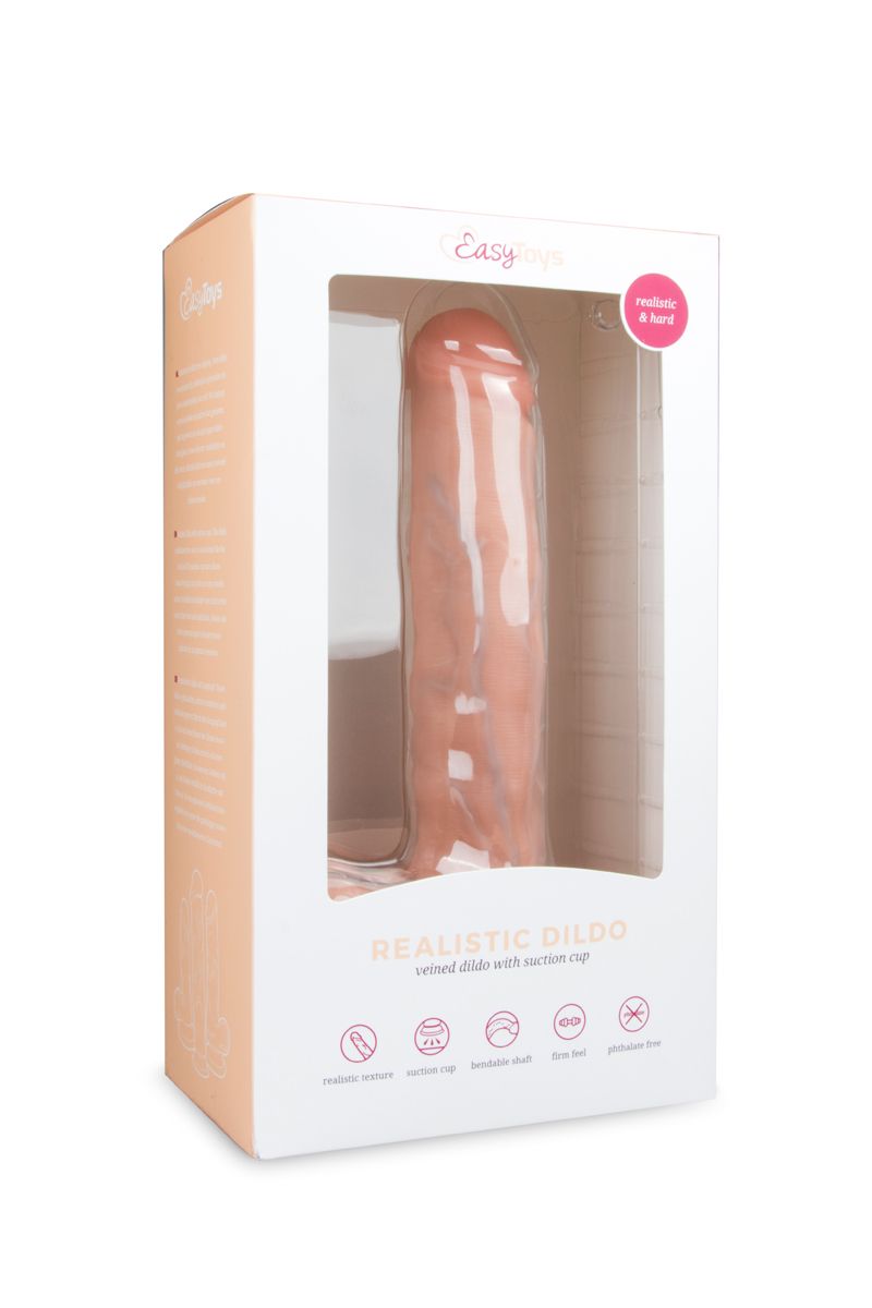 Realistische Dildo Met Balzak - 29,5 cm - Afbeelding 5