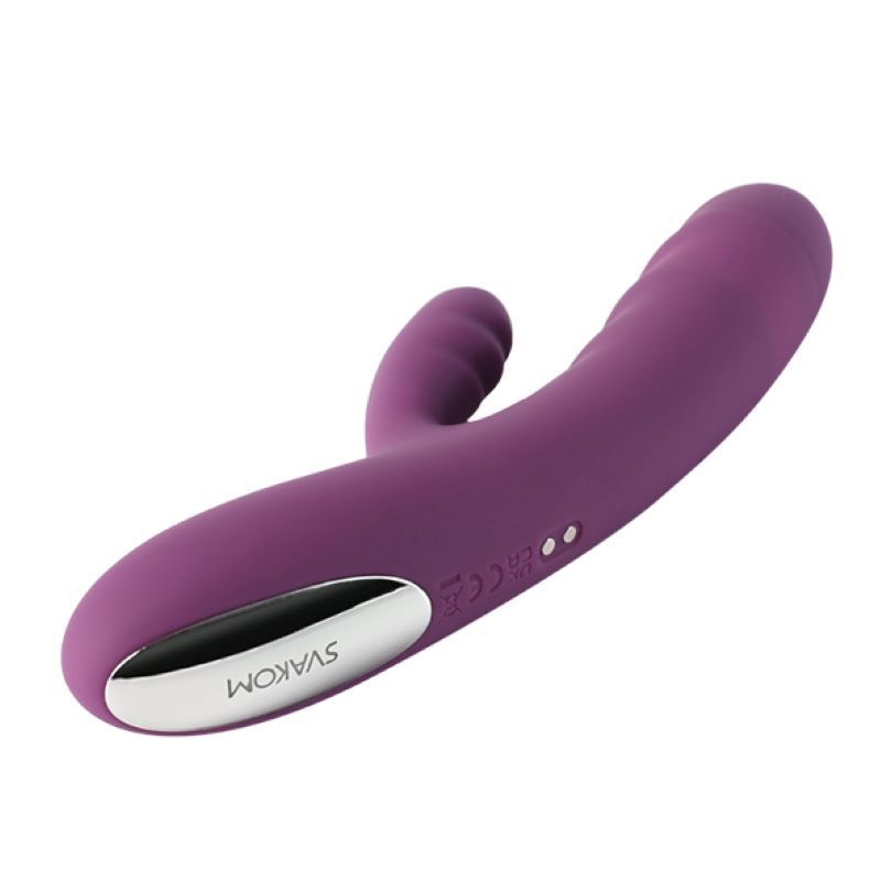 SVAKOM - Avery Krachtige Stotende Vibrator - Lila - Afbeelding 5