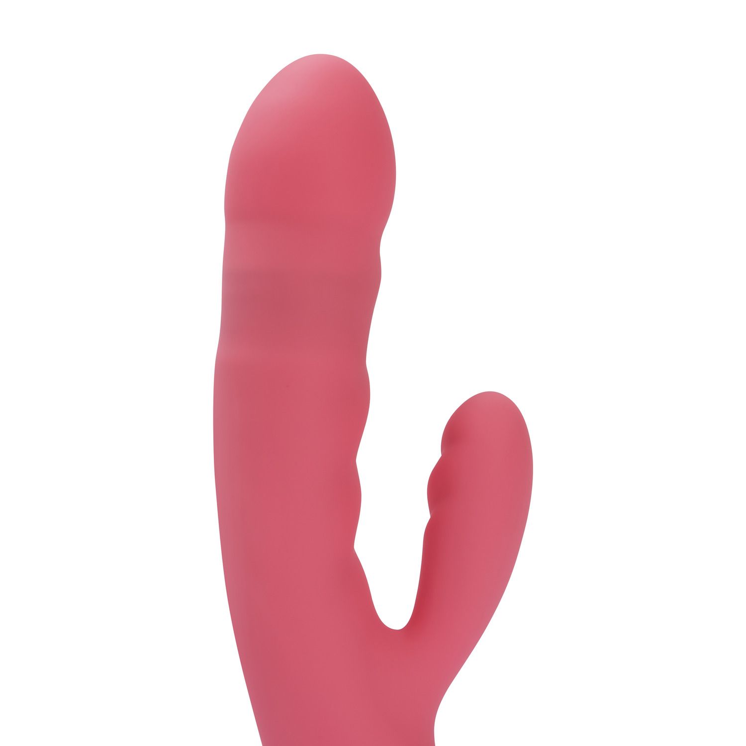 SVAKOM - Avery Thrusting Rabbit Vibrator - Aardbei Roze - Afbeelding 5
