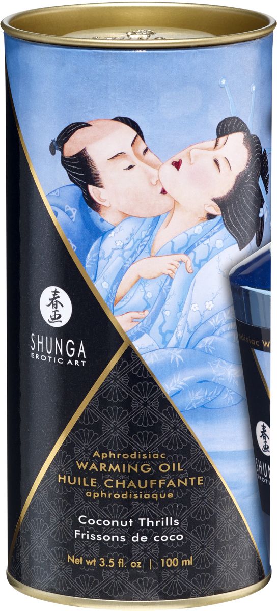Shunga - Eetbare Massage Olie Coconut Thrills - Afbeelding 2