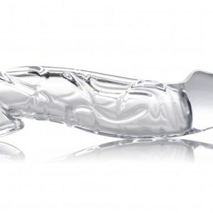 Size Matters - Clear Extender Gebogen Penissleeve