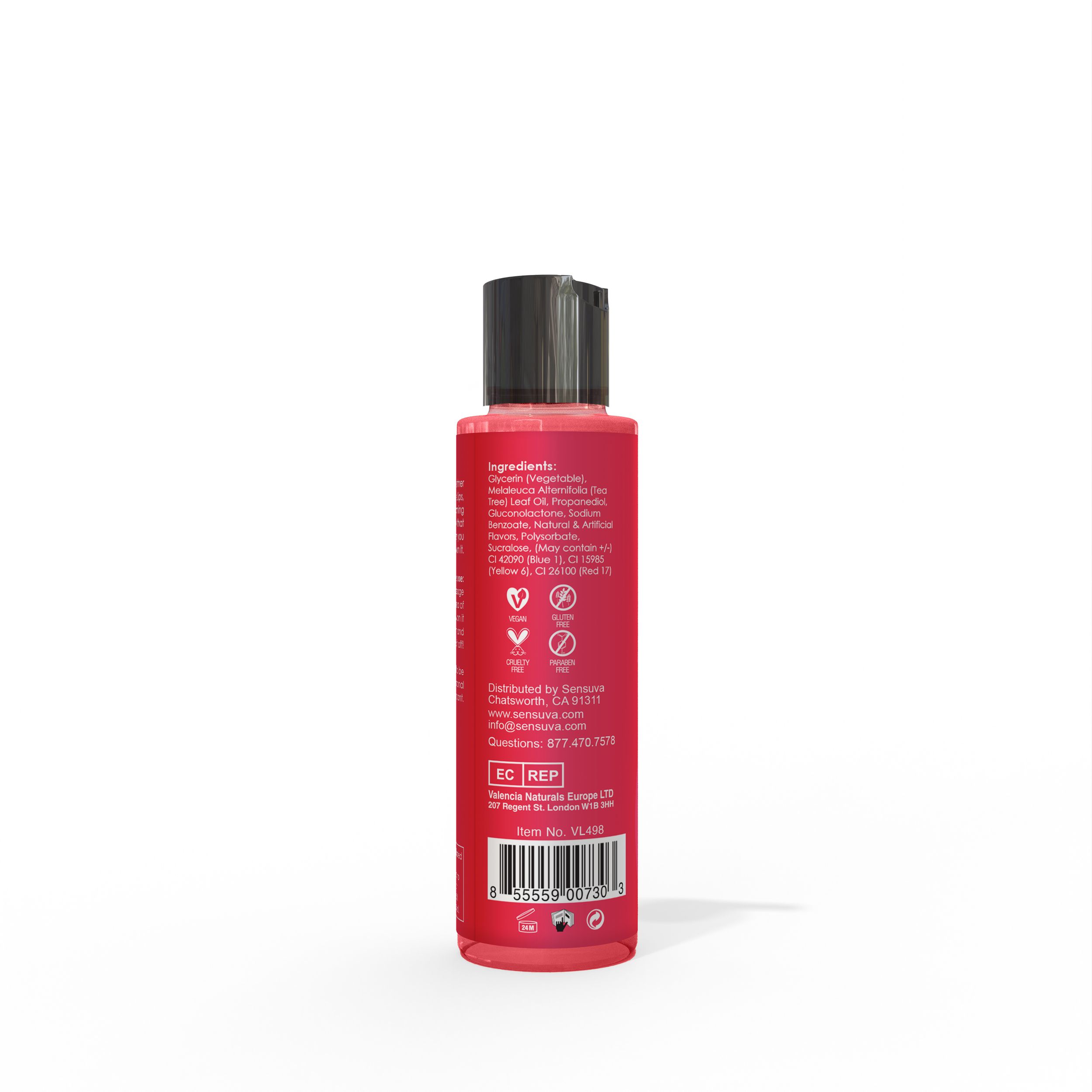 Sizzle Lips Warming Gel - Strawberry - Afbeelding 2