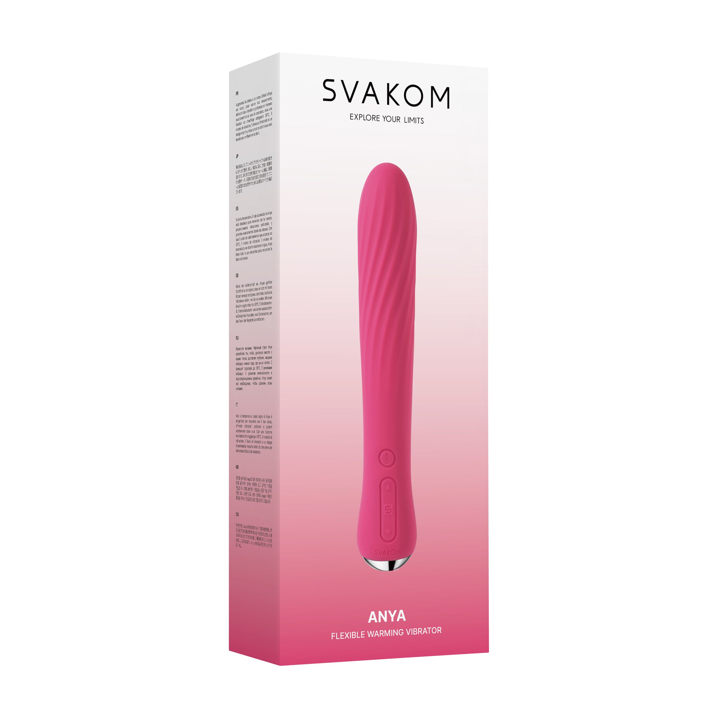 Svakom - Anya Verwarmende Vibrator - Roze - Afbeelding 5