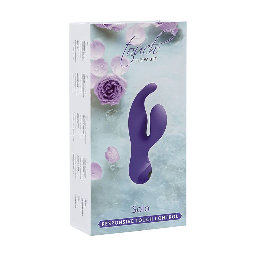 Swan - Solo Rabbit Vibrator Paars - Afbeelding 5