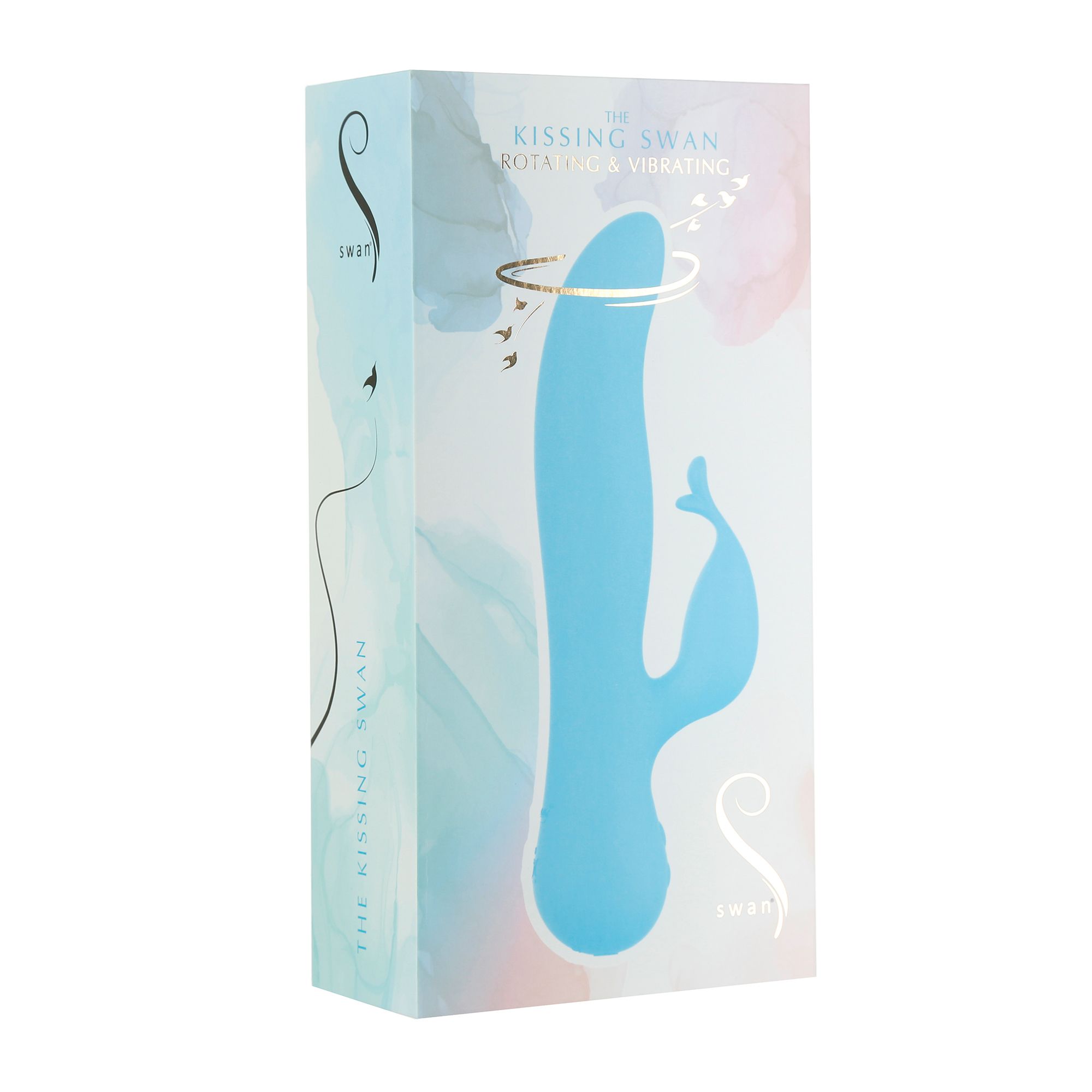 Swan - The Kissing Swan Rotating & Vibrating Blue - Afbeelding 3