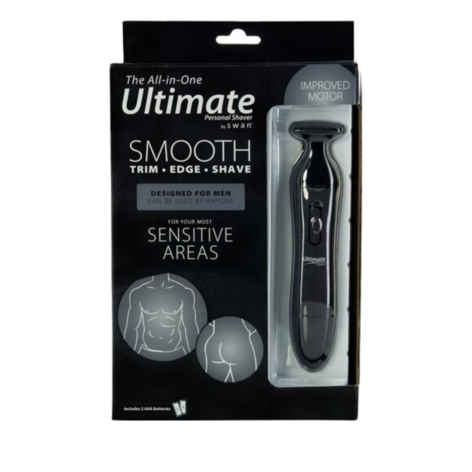 Swan Vibes - Scheerapparaat Set Voor Mannen - Zwart - Afbeelding 4