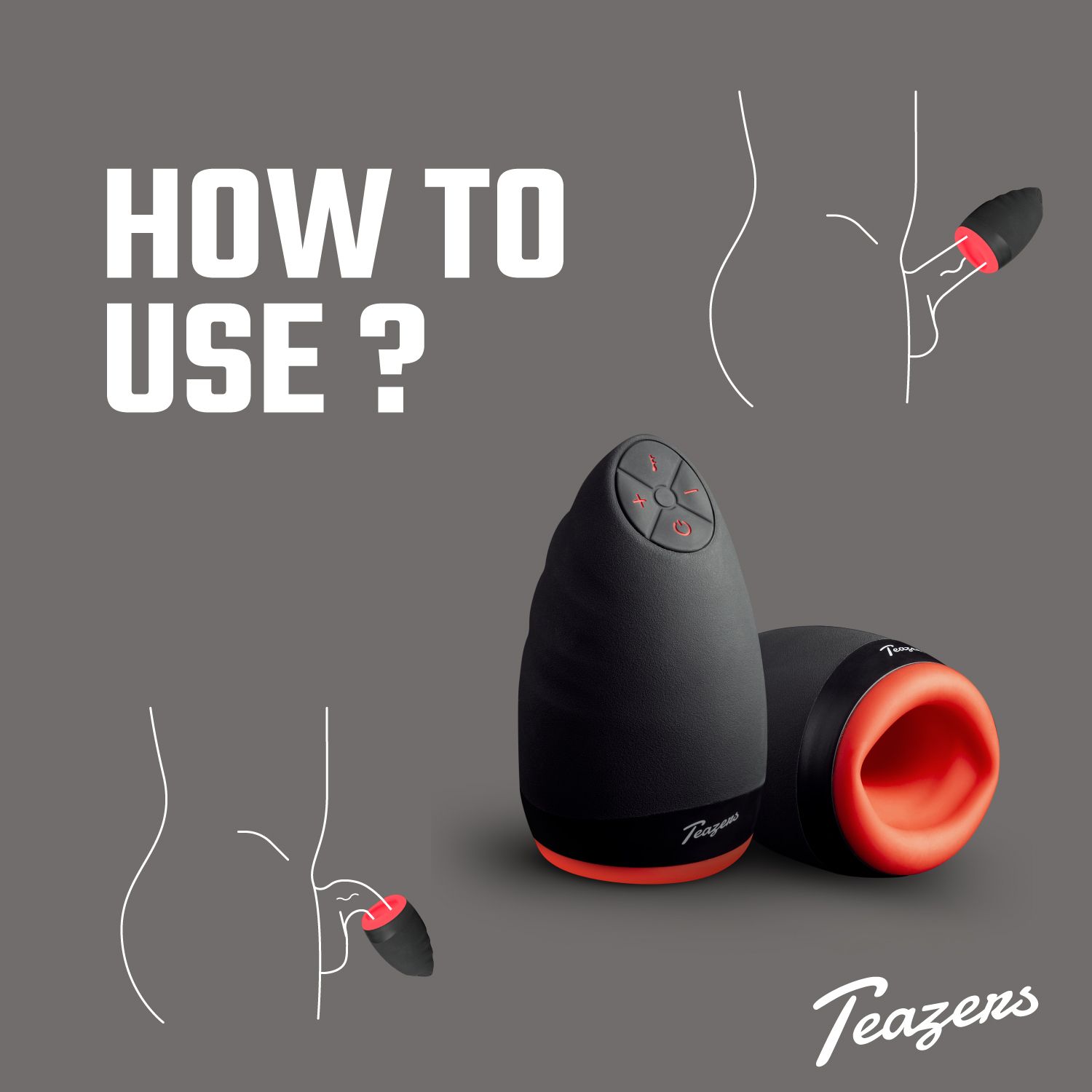 Teazers Masturbator - Afbeelding 4