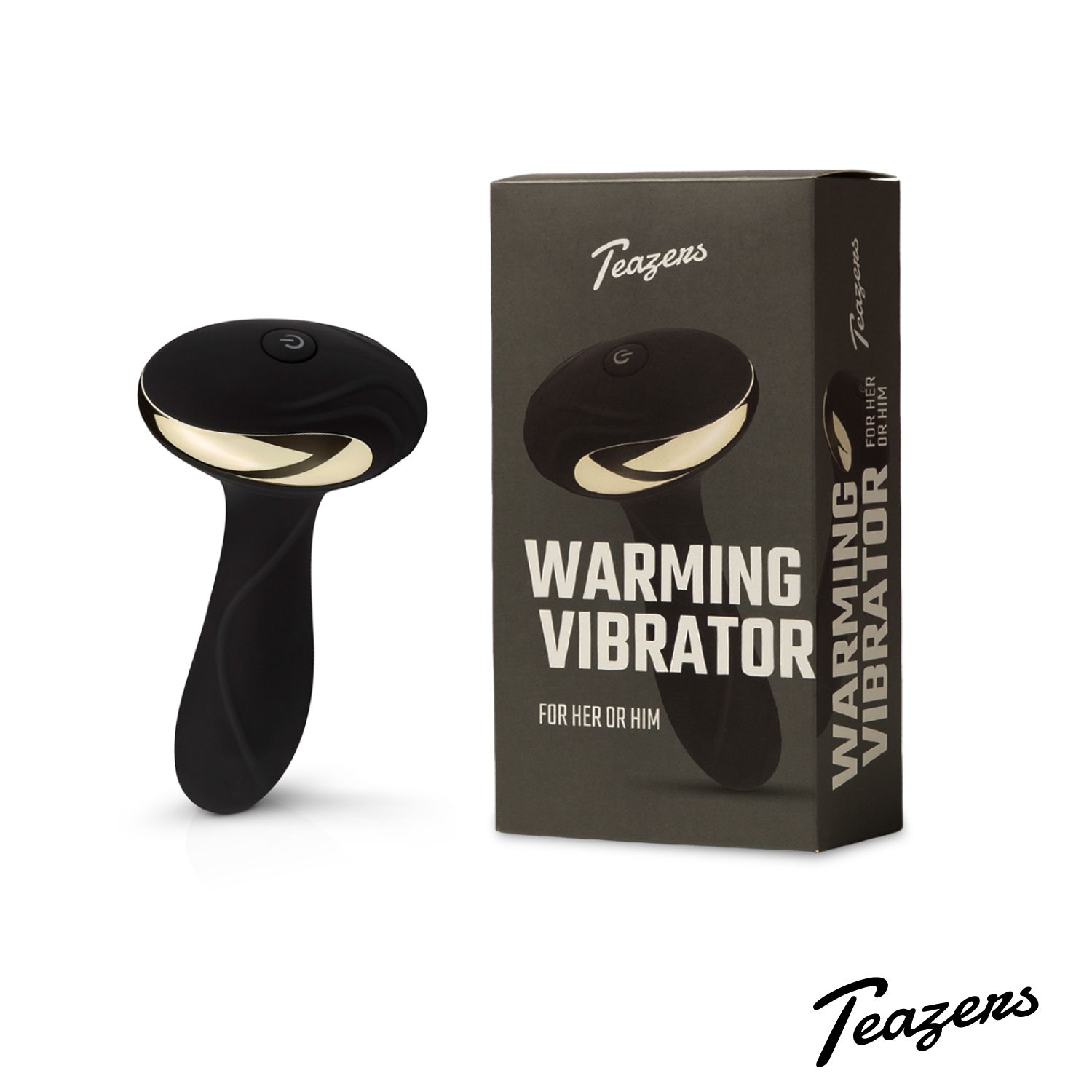 Teazers – Heat Of The Moment Buttplug Vibrator – Zwart - Afbeelding 2
