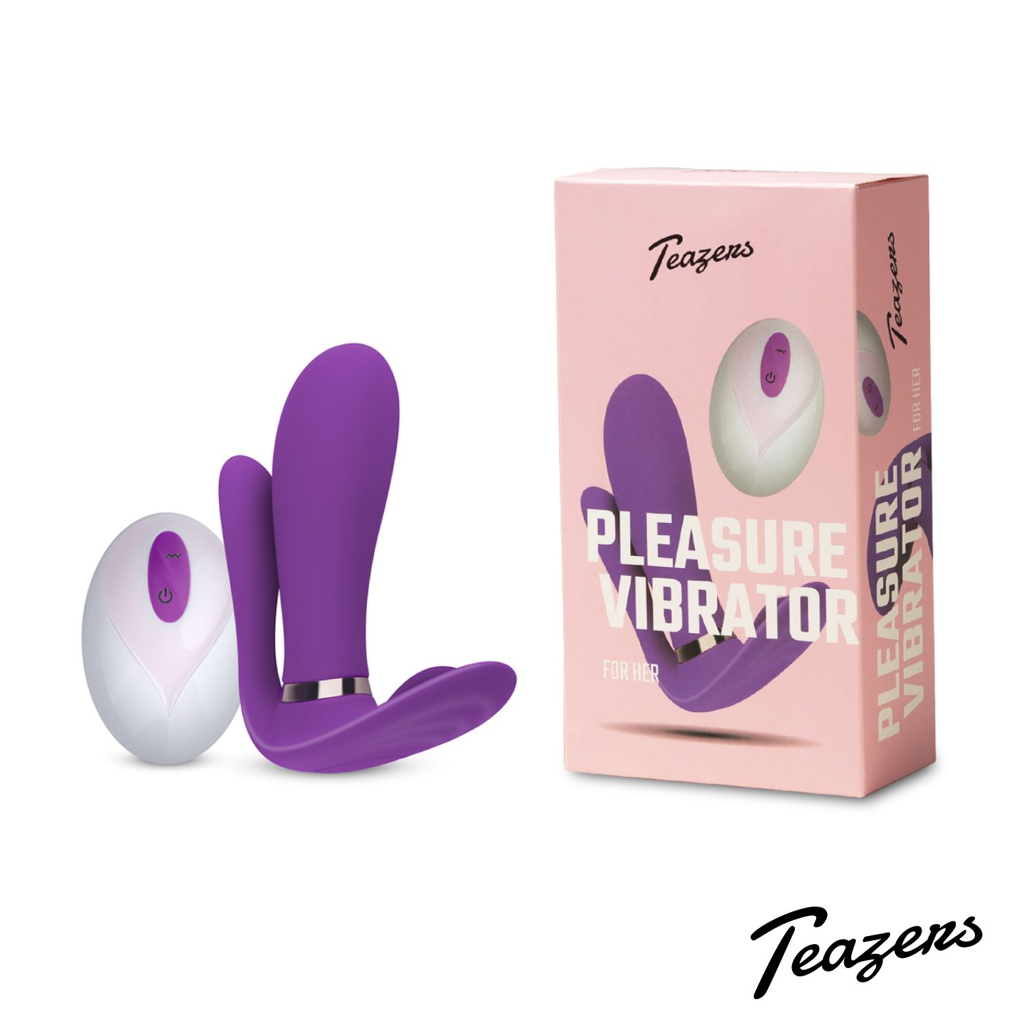 Teazers – Remote Pleaser Vibrator – Paars - Afbeelding 2