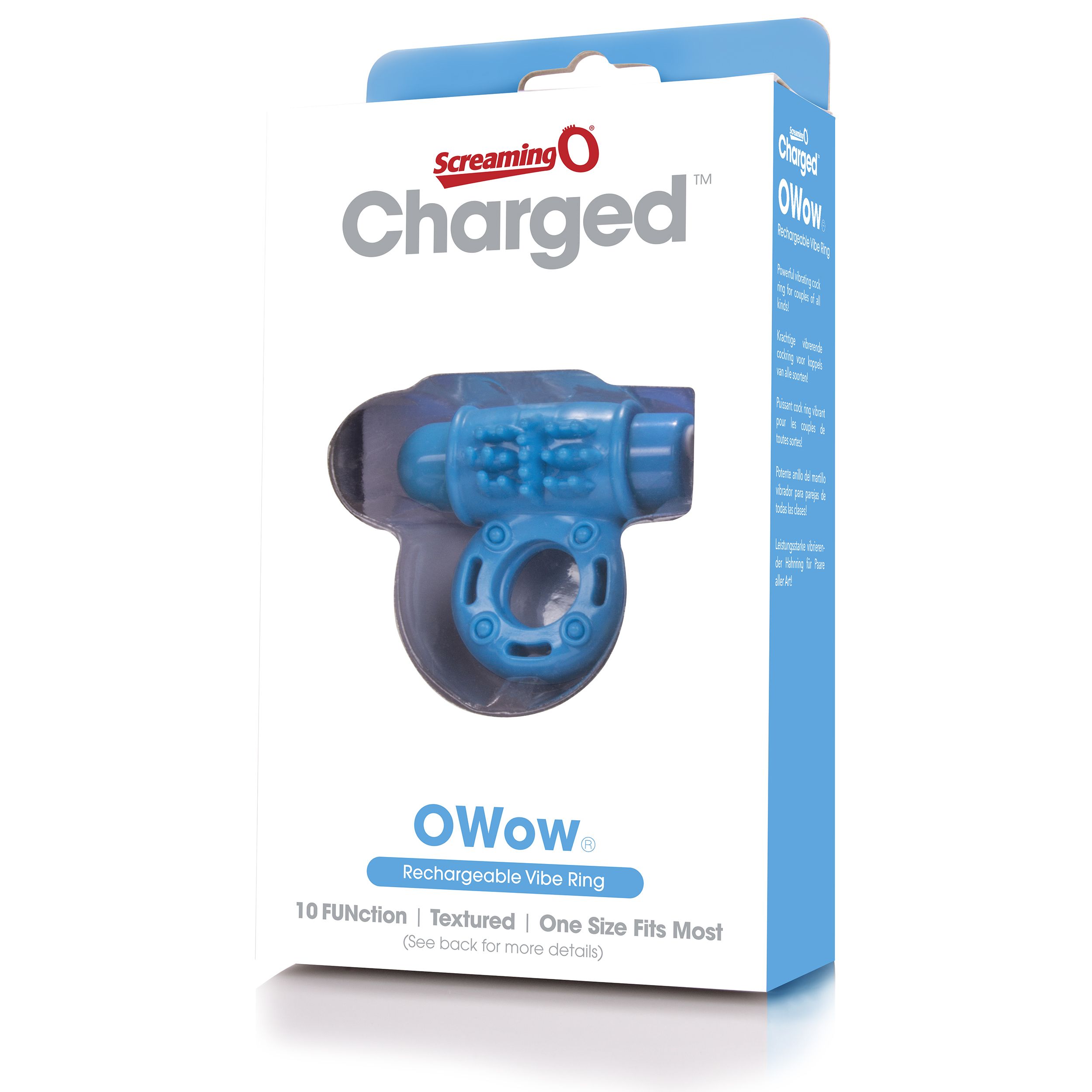 The Screaming O - Charged OWow Vibe Ring Blauw - Afbeelding 5