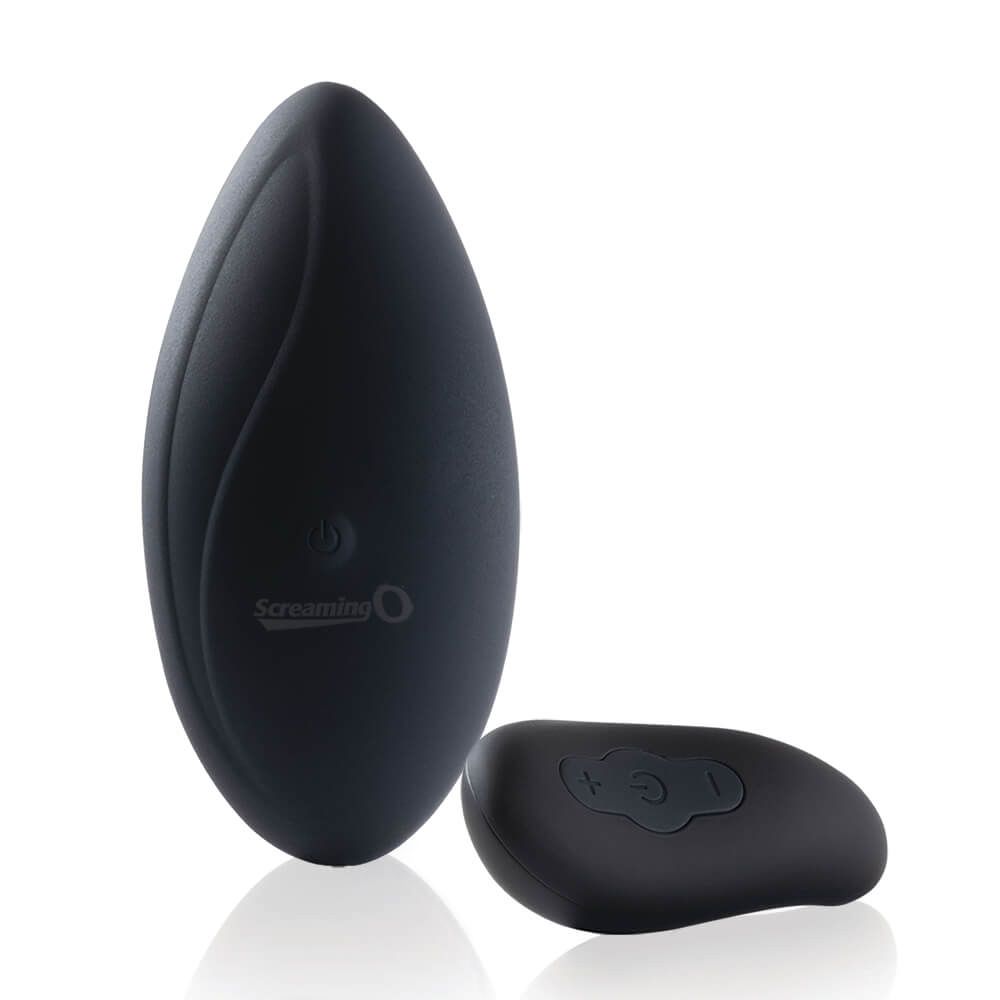 The Screaming O - Premium Ergonomic Remote Panty Set Zwart - Afbeelding 5