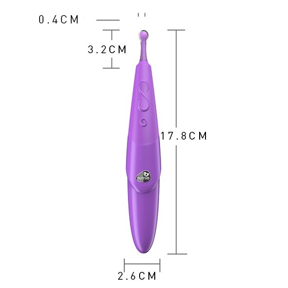 Zumio - S Spirotip Clitoris Stimulator - Lila - Afbeelding 3