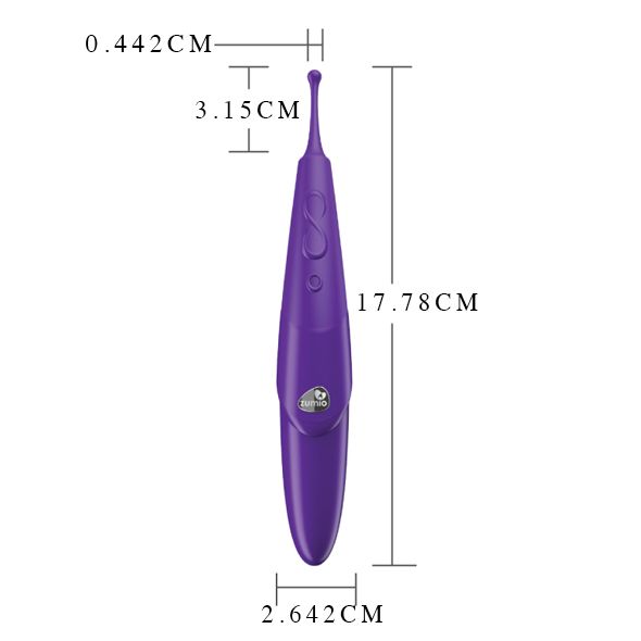 Zumio - X Spirotip Clitoris Stimulator - Paars - Afbeelding 4
